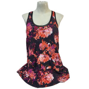 Fabletics Mesh & Floral Tank Top
